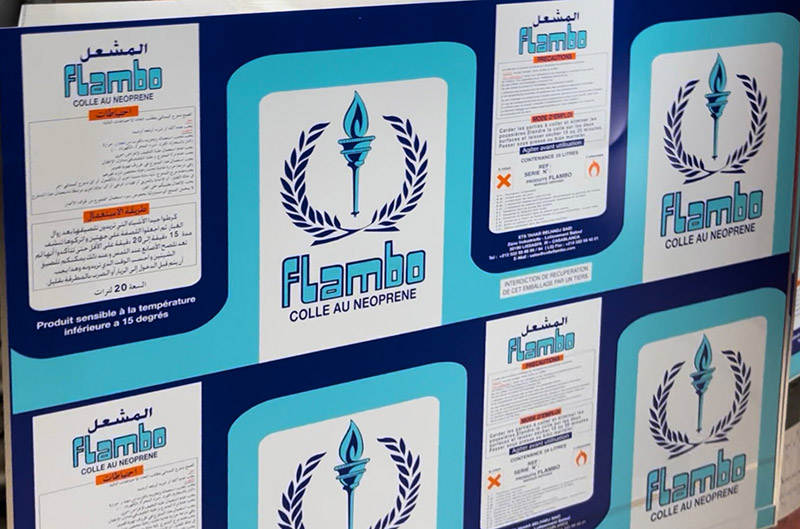 Painted tinplate sheets with uniform color coating for closures and decorative packaging